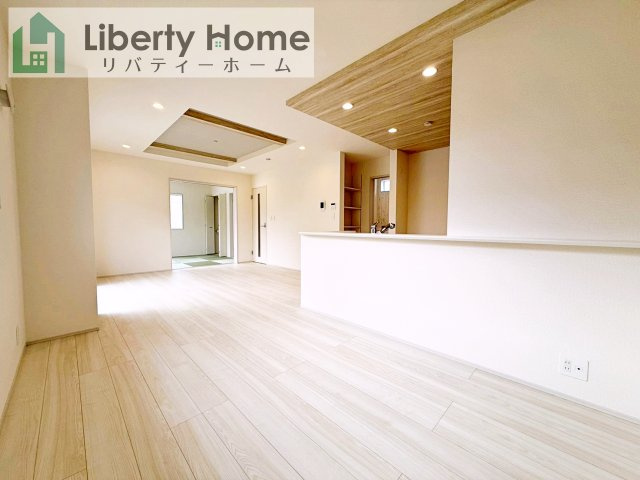 土浦市天川1丁目2期　新築戸建の居間・リビング