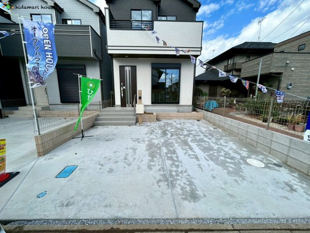 北本市北本第1　新築戸建　ハートフルタウンDの駐車場