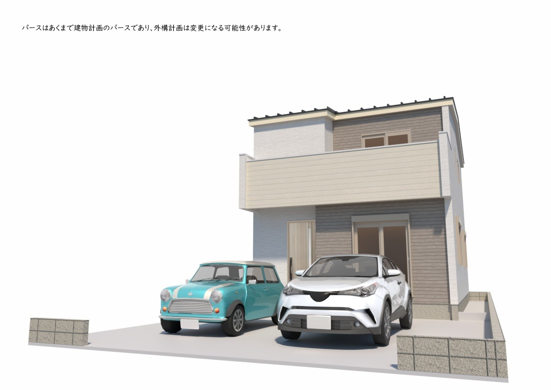 【外観パース】の画像