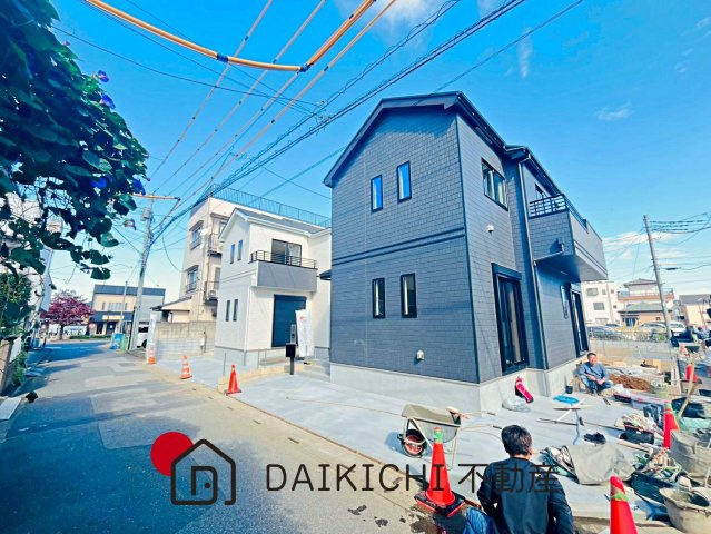 【前面道路含む現地写真】 | 第1北本　新築戸建　全4棟　B号棟