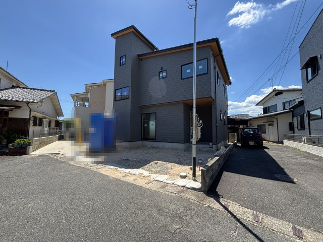 新築戸建　伴東7丁目の前面道路含む現地写真