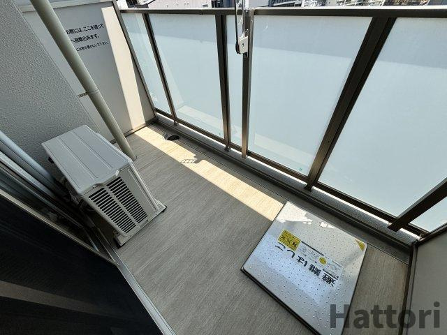 エスリードレジデンス梅田グランゲートのバルコニー