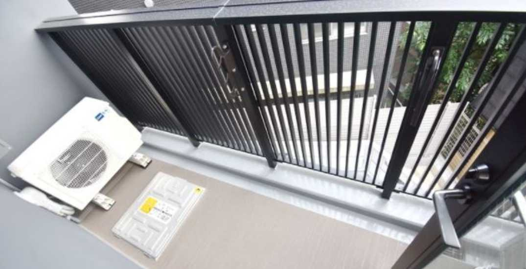 ザ・パークハビオ神泉　築浅　ペット相談可　楽器相談可　のバルコニー