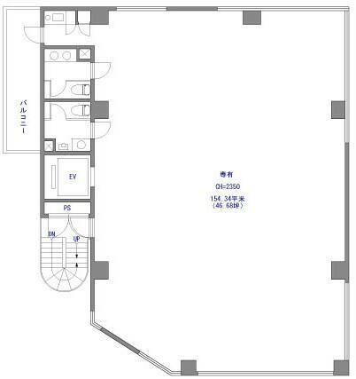 【間取り】 | 大森ラルタビル | 間取り図 
