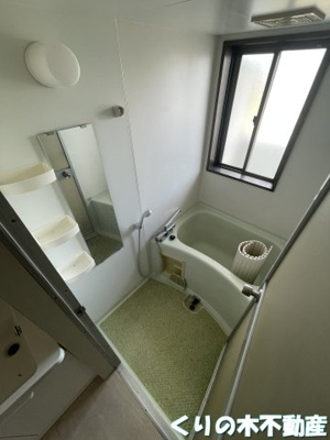 【浴室】 | グリーンハイツ | コンパクトで使いやすいお風呂です