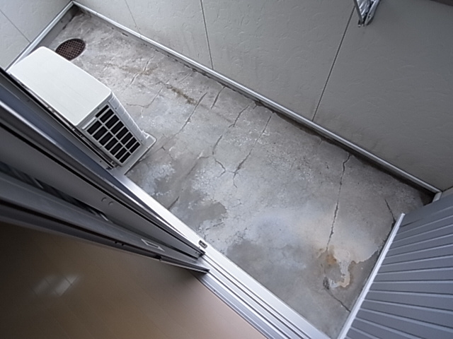 神戸市兵庫区会下山町１丁目のアパートのバルコニー|バルコニー