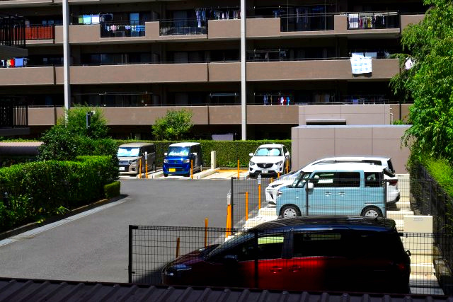 東村山市富士見町１丁目の中古マンションの駐輪場