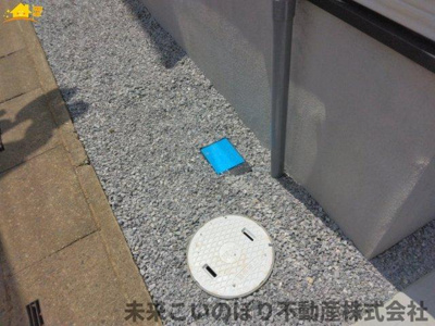 【庭】 | Erde白岡市白岡11期5号棟 | 洗車に便利な散水栓付き