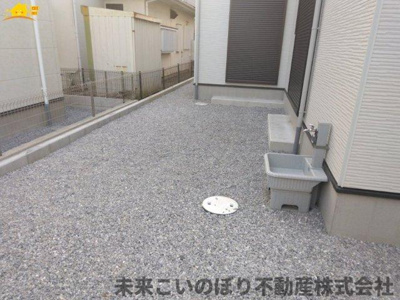 【庭】 | LIGARE蓮田市桜台4期 | お庭のお手入れも楽々。プチ家庭菜園などにもオススメです！