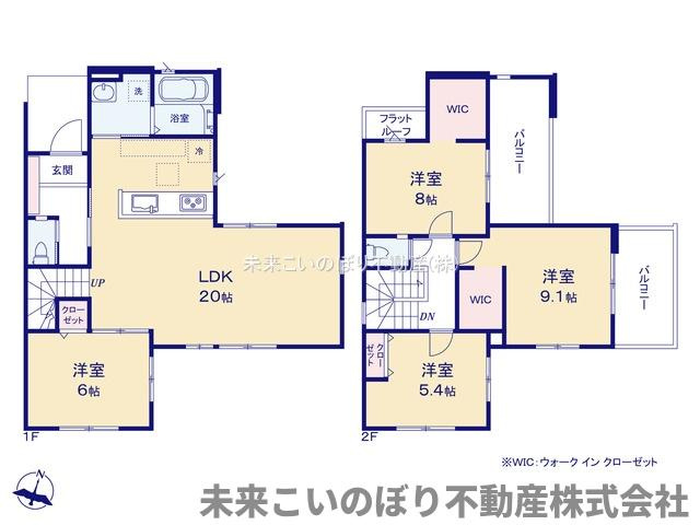 【間取り】 | LIGARE蓮田市桜台4期 | 現況と異なる場合は現況優先とさせていただきます