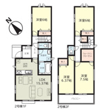 千葉市美浜区高浜六丁目　新築分譲住宅２号棟の画像