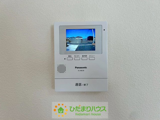 加須市下高柳　中古一戸建て　のセキュリティ|モニター越しに来訪者が確認できます♪