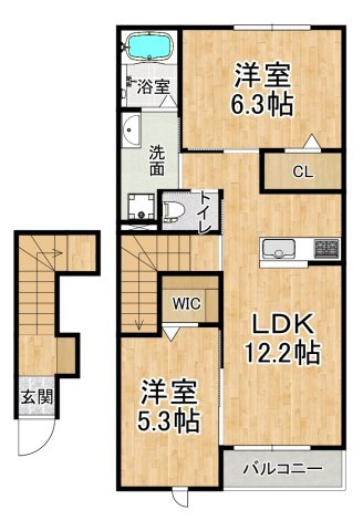 フロリバンダの間取り|※間取りが現況と異なる場合は現況を優先します※