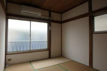 ２面採光です