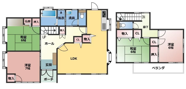 【間取り】 | 玉名市滑石 | ☆間取り図☆