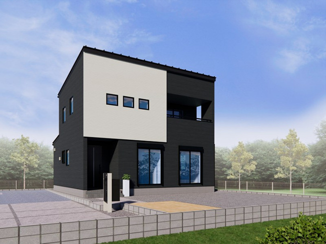 【外観パース】 | 羽生市藤井上組　新築戸建　全6棟　2号棟 | 2号棟