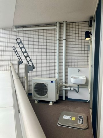 プラウド南林間のバルコニー