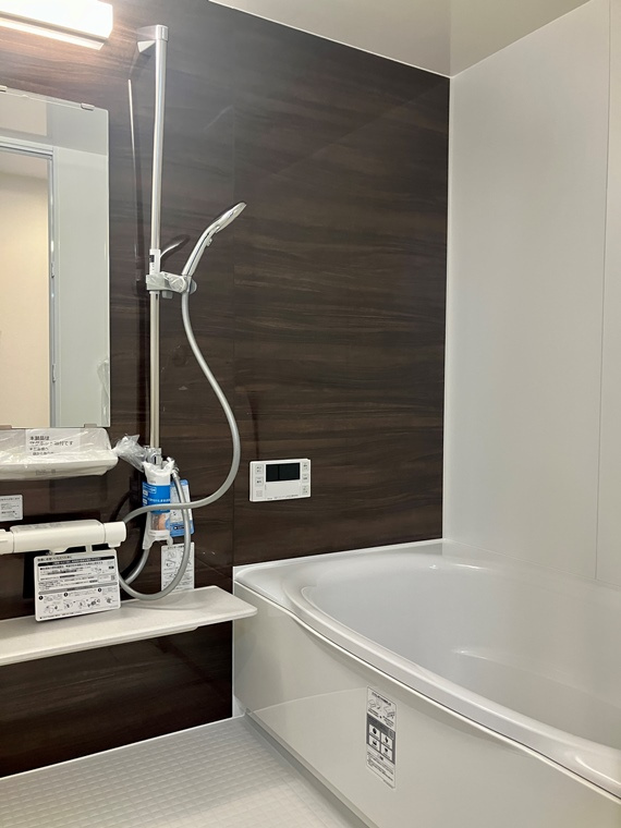 プラウド南林間の浴室