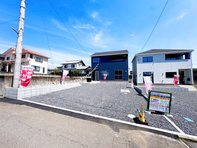 Cradle Gardenみどり市大間々町桐原第5　新築住宅1号棟の外観