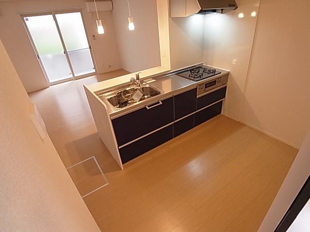 神戸市兵庫区松本通４丁目のアパートのキッチン