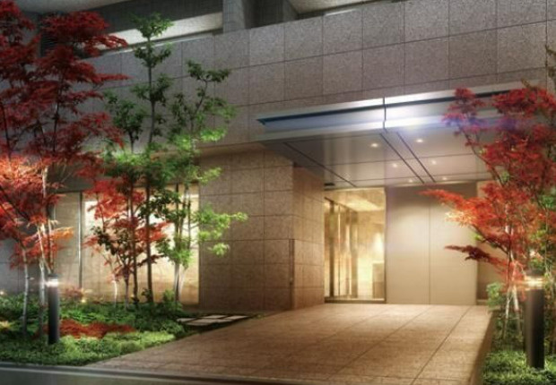 ザ・パークハウス赤坂レジデンスの庭