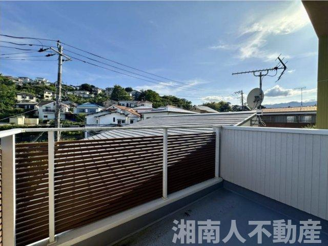 足柄下郡真鶴町真鶴　戸建のバルコニー|陽当たり良好なバルコニーです