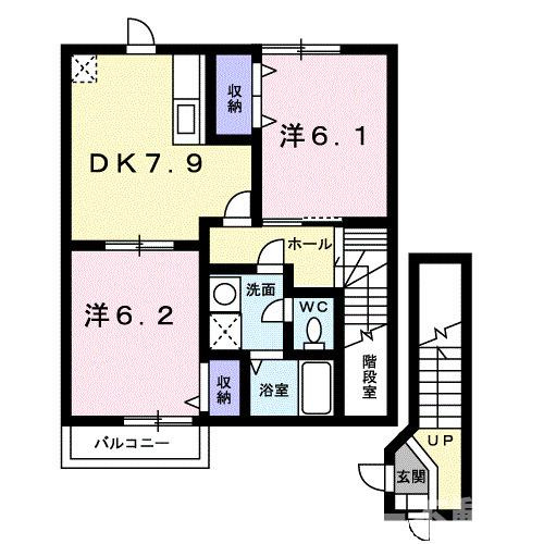 サン・リーベ　Ｂの間取り