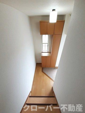 サン・リーベ　Ｂの玄関