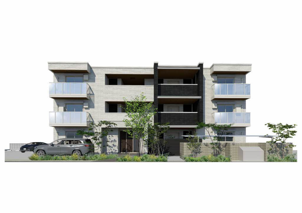 サクラ・メゾン　イーストの外観パース