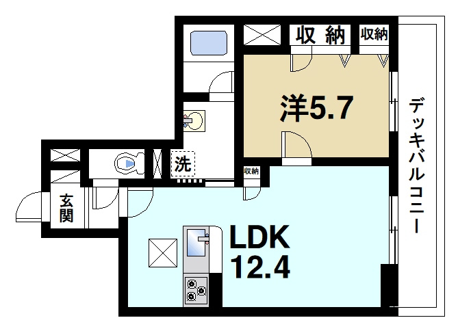 サクラ・メゾン　イーストの間取り
