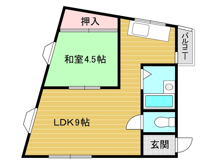 【間取り】 | こすもす館