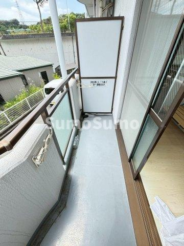 ベルメーユ滝原のバルコニー|外からの目が気にならないバルコニーで洗濯物が干せます