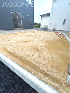 【庭】 | 岐阜市河渡新築建売全4棟！お車並列3台可能！広めのインナーバルコニーのあるお家！ | 岐阜市河渡新築建売全4棟！お車並列3台可能！広めのインナーバルコニーのあるお家！