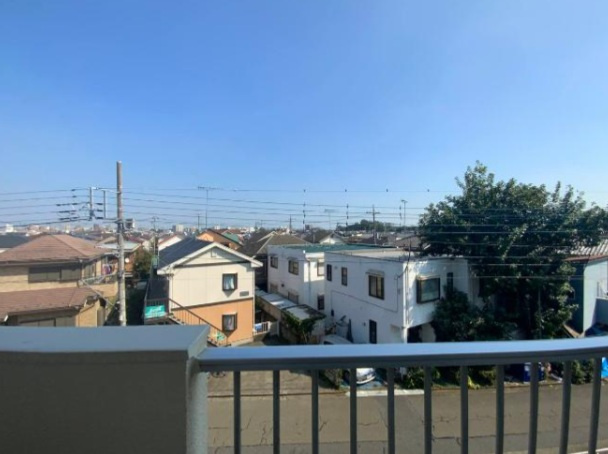 立川羽衣町住宅2号棟の展望|良い景色ですね