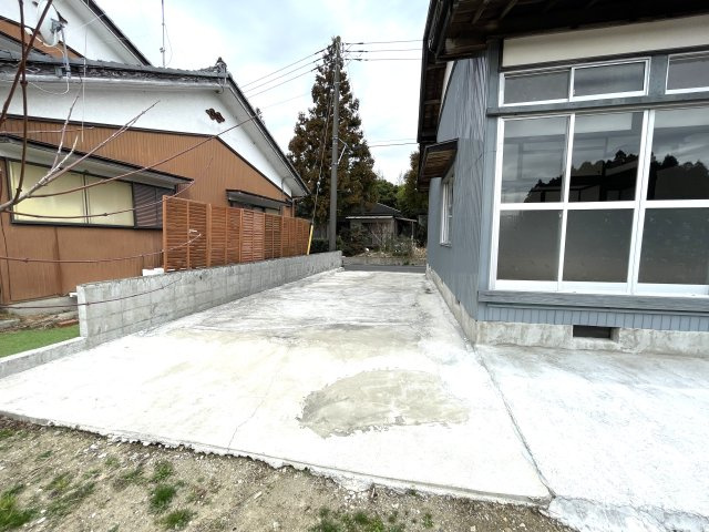 いすみ市行川　戸建賃貸の駐車場