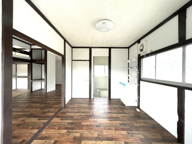 いすみ市行川　戸建賃貸の居間・リビング