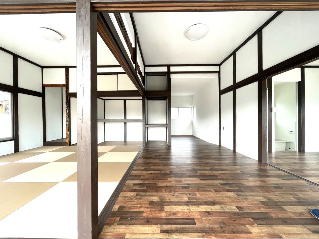 いすみ市行川　戸建賃貸の居間・リビング