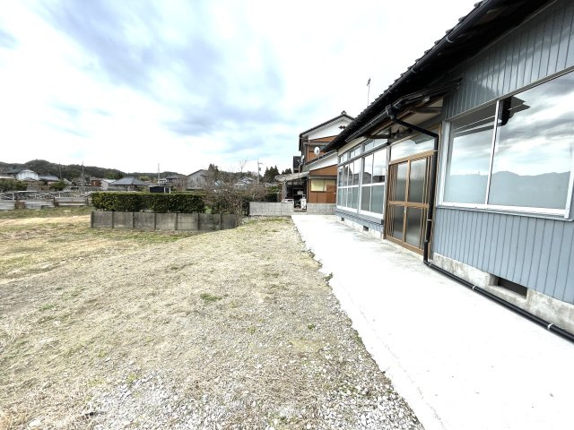 いすみ市行川　戸建賃貸の庭