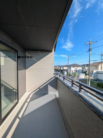 岡山市南区福島2丁目  1期①号棟のバルコニー|◆2階洋室7.5帖側のバルコニーです。