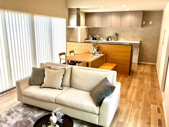 エクセシオール丸亀城平屋モデル　２号地の居間・リビング