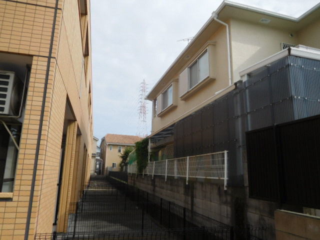 加古川市尾上町口里のアパートの展望