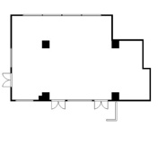 メゾンクラルテ仲町台（店舗・事務所）1階の画像