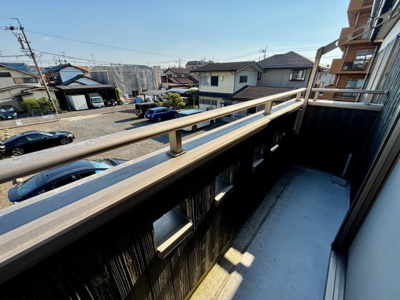 【バルコニー】 | 比良１丁目貸家