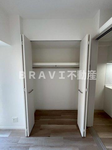 RISING Maison 本町橋（ライジングメゾンホンマチバシ）　BRAVI不動産の収納|【RISING Maison 本町橋】収納スペース豊富です