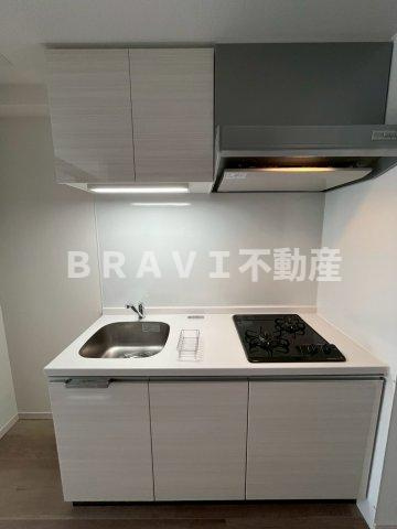 RISING Maison 本町橋（ライジングメゾンホンマチバシ）　BRAVI不動産のキッチン|【RISING Maison 本町橋】きれいなキッチンです