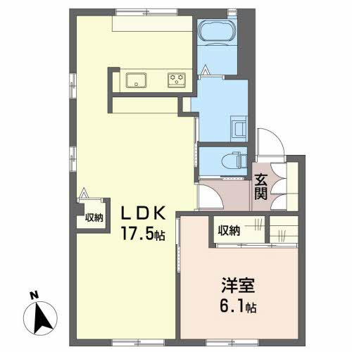 レーヴィンス島田　Ａ棟の間取り