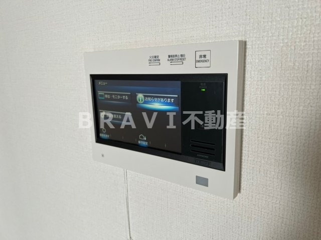 RISING Maison 本町橋（ライジングメゾンホンマチバシ）　BRAVI不動産のセキュリティ|【RISING Maison 本町橋】モニター付インターホン