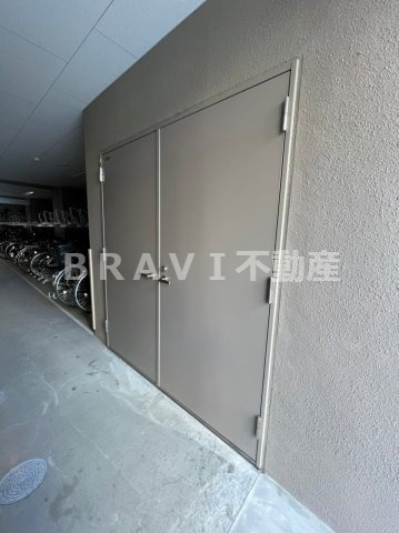 RISING Maison 本町橋（ライジングメゾンホンマチバシ）　BRAVI不動産のその他共用部分|【RISING Maison 本町橋】ゴミ置き場