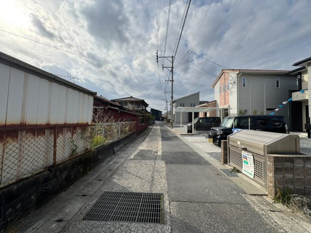 ーFor.M Iーフォルムー小倉南区中曽根5丁目2期　【小倉南区　新築戸建て】の前面道路含む現地写真|現地撮影　2025,12,1　ーFor.M Iーフォルムー小倉南区中曽根5丁目2期　【小倉南区　新築戸建て】