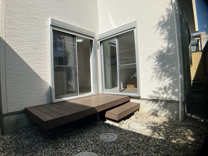 岡崎市柱曙2丁目の庭